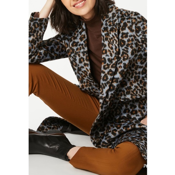 Bernardo Animal Print Coat - Picture 4 of 9